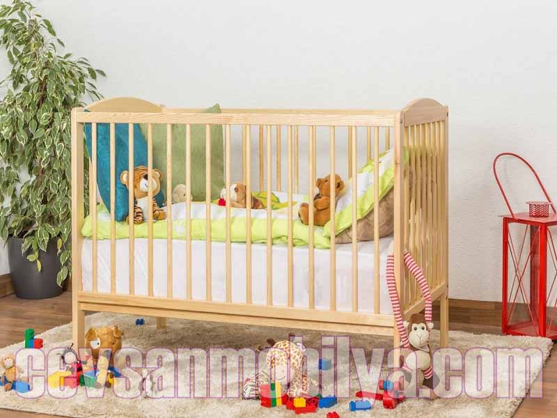 siteler çocuk yatak odası ahşap beşik modeli fiyatı 