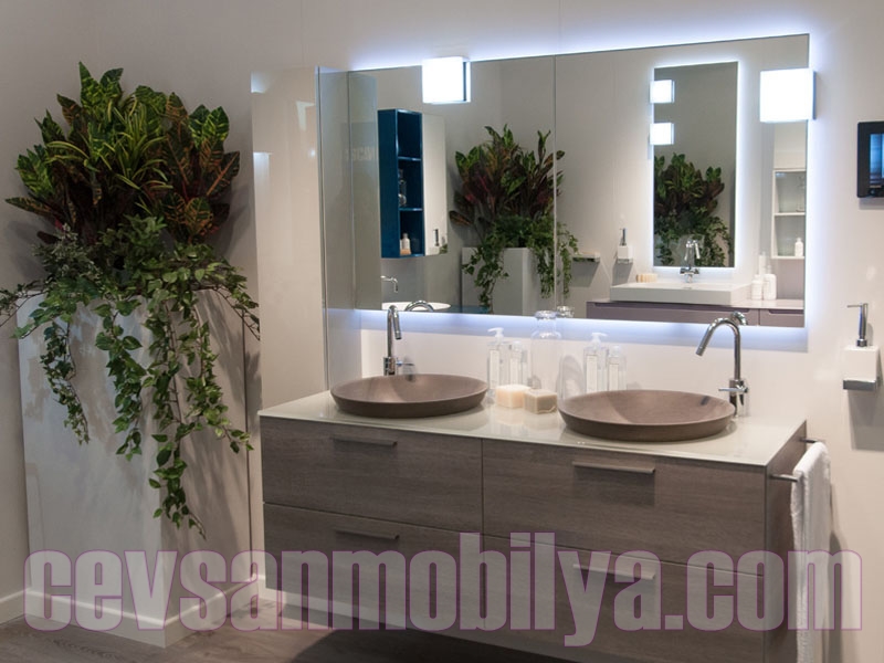  lavabolu banyo dolap fiyatları